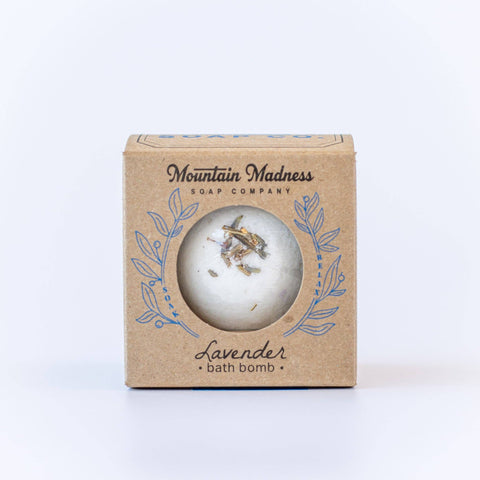 Lavender Bath Bomb - Mountain Madness Soap Co.