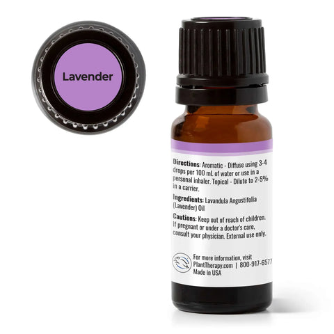 Lavender Essential Oil, 10 ml - Plant Therapy