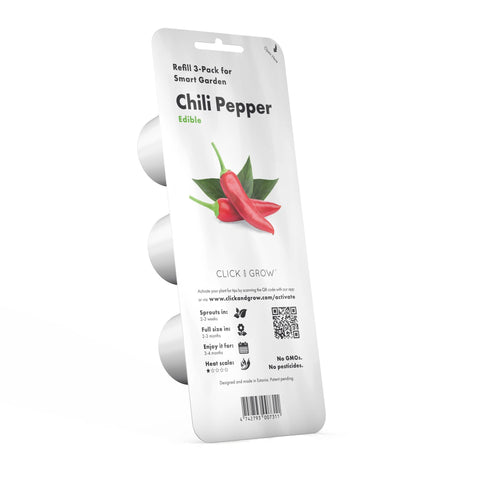 Chili Pepper Plant Pods, 3-pack - Click and Grow