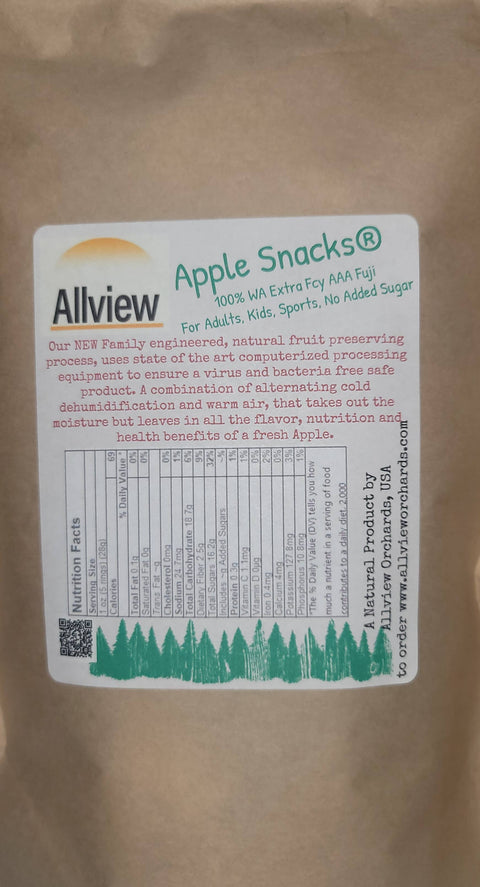 Fuji Dehumidified Apple Snacks - ALLVIEW ORCHARDS