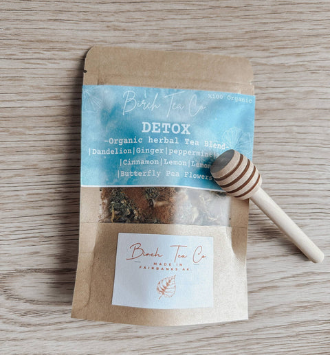 Detox - Peppermint cleanse Loose Tea Leaf Blend - Birch Tea Co.