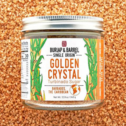 Golden Crystal Turbinado, 12 oz - Burlap & Barrel