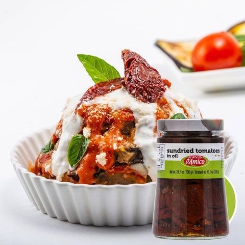 Fratelli D'Amico Sundried Tomatoes, 24.7oz - Wholesale Italian Food
