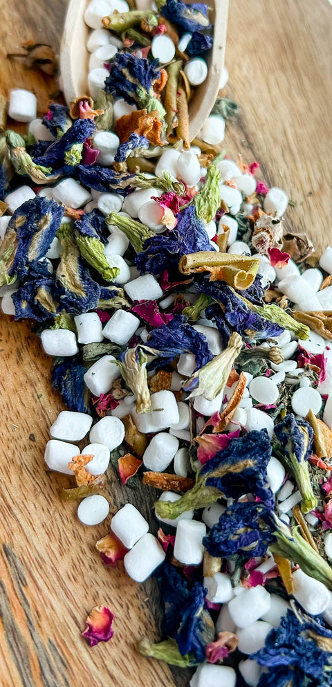 Northern Lights - Butterfly Pea Flower Rose Loose Leaf Tea - Birch Tea Co.