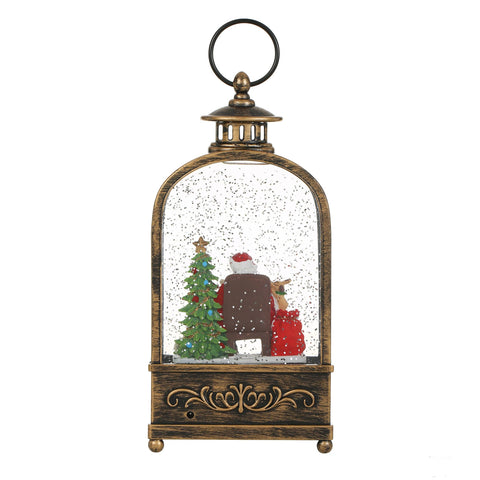 Christmas Vintage Snow Globe Lantern - SINT