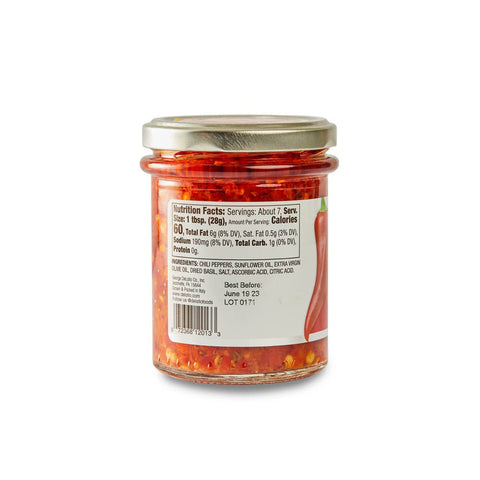 Calabrian Crushed Hot Peppers 6.7oz - Delallo