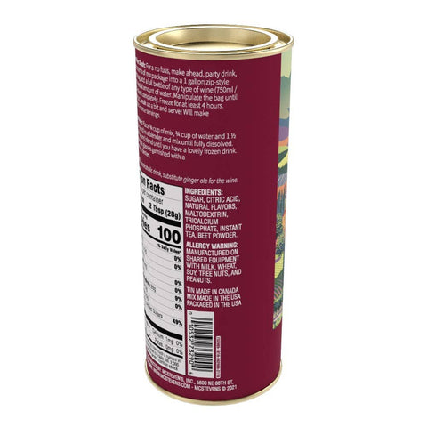 Red or White Wine Slush - Original Blend, 12oz Round Tin - McSteven's
