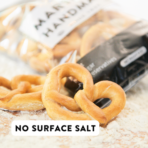 Martins Handmade Pretzels - Handmade Pretzels, Unsalted - 8oz Bags