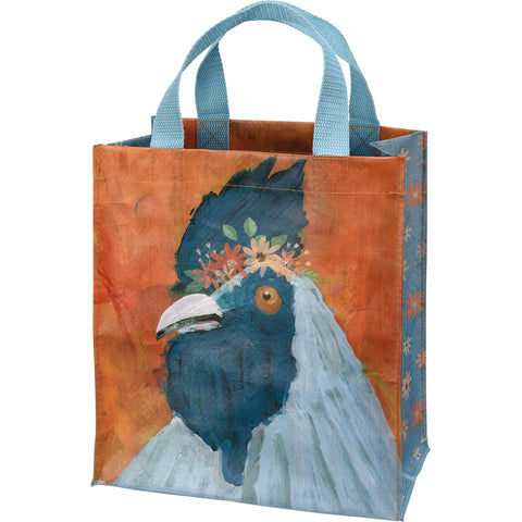 Rooster Daily Tote, 8.8"x10.3"x4.8" - Primitives by Kathy