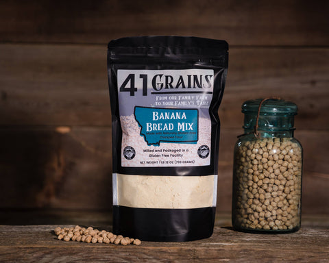 Banana Bread Mix, 1 lb 12 oz, Gluten Free - 41 Grains