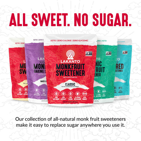 Classic Monk Fruit Sweetener with Erythritol, 1 lb - Lakanto