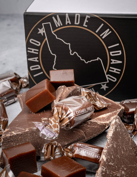 Chocolate Caramel Pouch, 8oz - The Caramel Tree