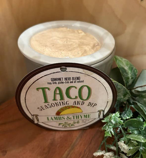 Taco Dip and Seasoning - Lambs & Thyme