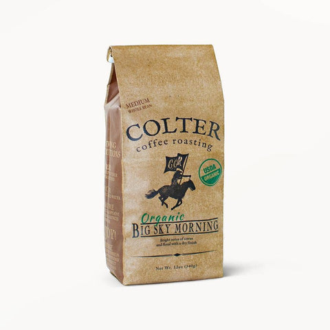 Organic Big Sky Morning - 12oz Whole Bean - Colter Coffee Roasting