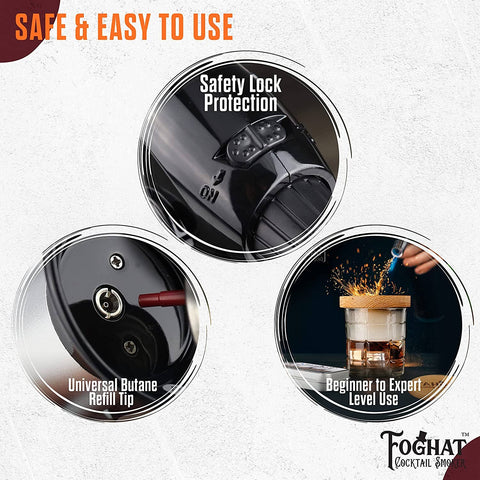 Foghat™ Culinary Smoking Torch - ThousandOaksBarrelCo.