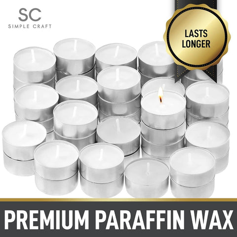 Tea Lights Candles, single - Zulay Kitchen