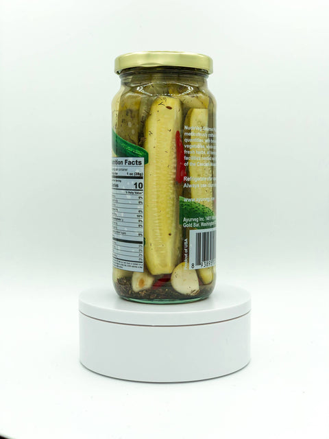 Handcrafted Spicy Dill Spears - Ayurveg