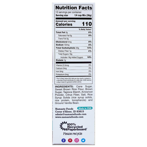 Blondie Mix, 15 oz - Namaste Foods
