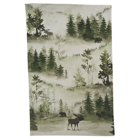Watercolor Wildlife Dishtowel - Park Designs