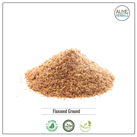 Flaxseed powder, 8 oz - Alive Herbals