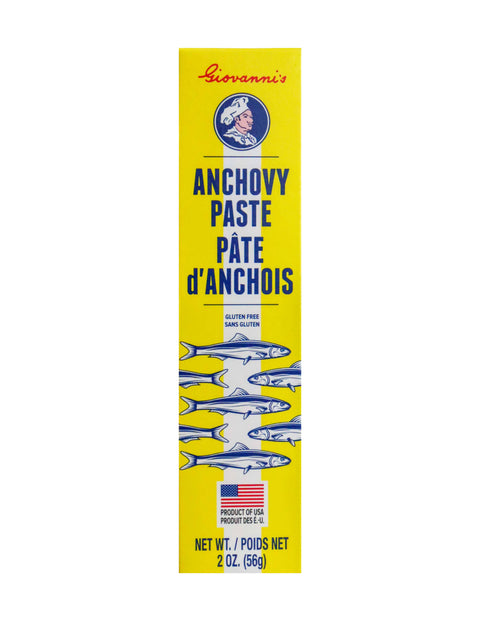 Anchovy Paste, 2 oz Tube, made in USA - Giovanni's