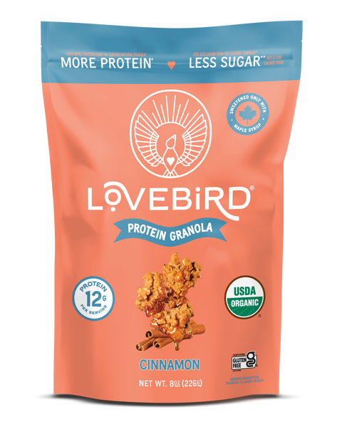 Organic Protein Granola, 8 oz - Lovebird Cereal