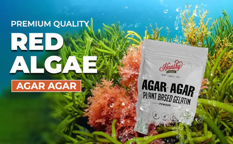 Agar Agar Powder, 4oz, Vegan Gelatin Substitute - Hearthy Foods