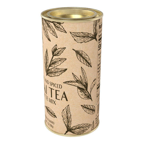 Sweet & Spiced Chai Tea Latte Mix, 7oz Round Tin - McSteven's