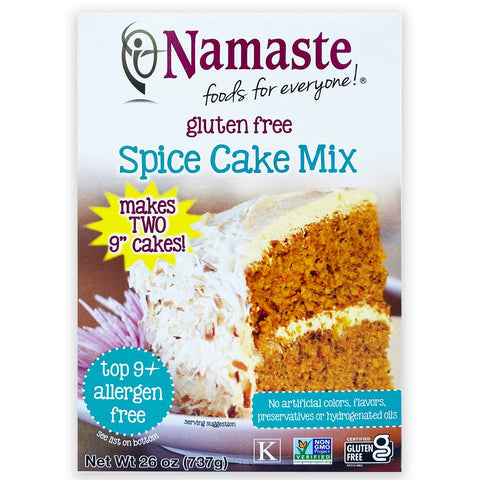 Spice Cake Mix, 26 oz, Gluten Free - Namaste Foods