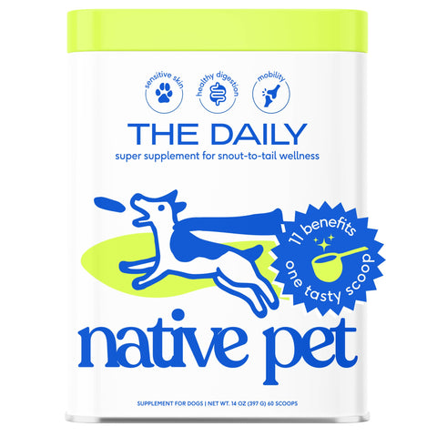 The Daily Powder Supplement, 11-in-1 Multivitamins for Dogs: 7oz - Native Pet