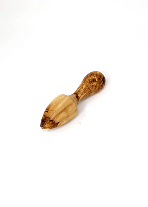 Olive Wood Lemon Squeezer, 6 in - Scents and Feel