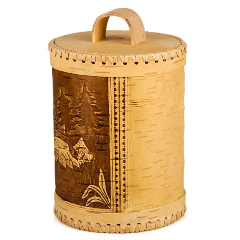 Birch Bark Storage Container Old Fairytale - STP