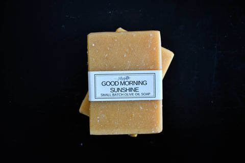 Good Morning, Sunshine (Scrub) - Olive Oil Soap - Orange Thyme Bath Apothecary