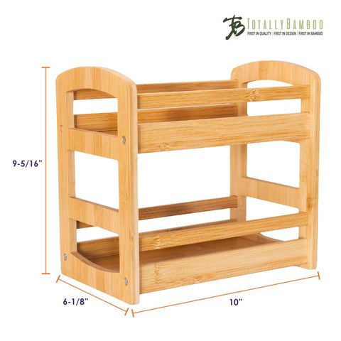 Spice Caddy, 2-Tier - Totally Bamboo