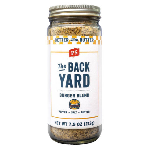 The Back Yard Burger Blend, 7.5 oz, Buttery - PS Seasoning