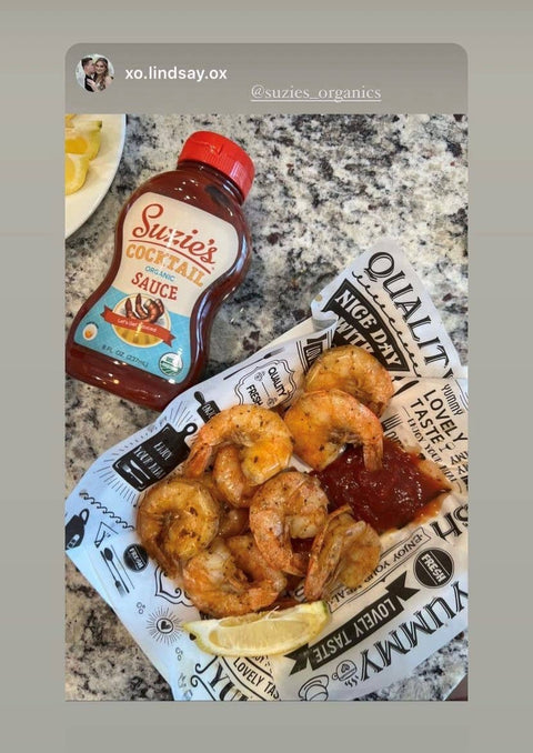 Suzie's Organic Cocktail Sauce, 8oz - Suzie's Organics and More
