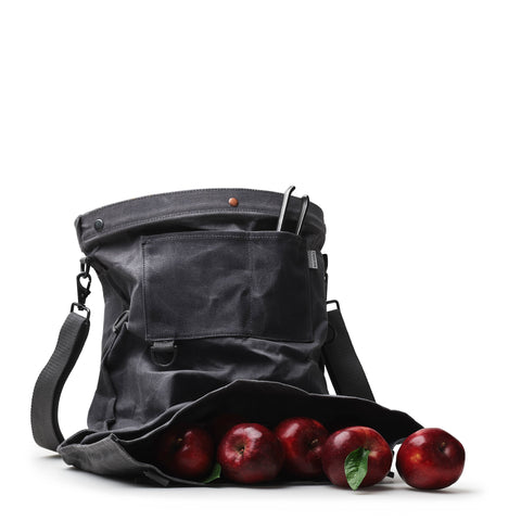 Harvesting & Gathering Bag- Waxed Canvas: Dark Khaki - Barebones
