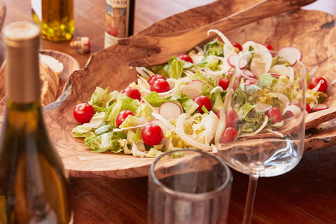 Italian Olivewood Root Salad Bowl: Medium - Verve Culture