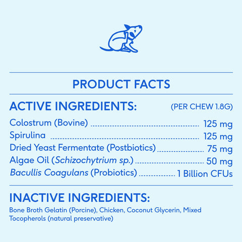 Allergy & Immune Chews, an Allergy & Itch Relief Supplement for Dogs: 30ct - Native Pet