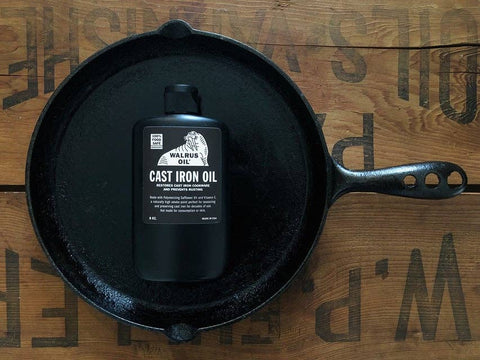 Cast Iron Oil, 8oz - Walrus Oil