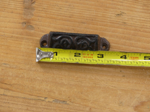 Small Cast Iron 3" Vine Bin Pulls - Midwest Craft House