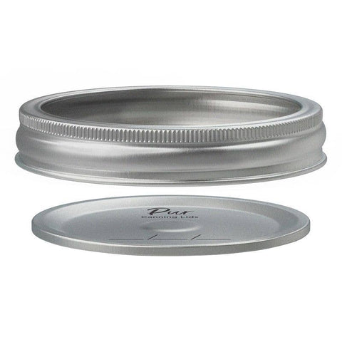 Regular Mouth Canning Lid and Band, Box of 12 Each - Pur Mason
