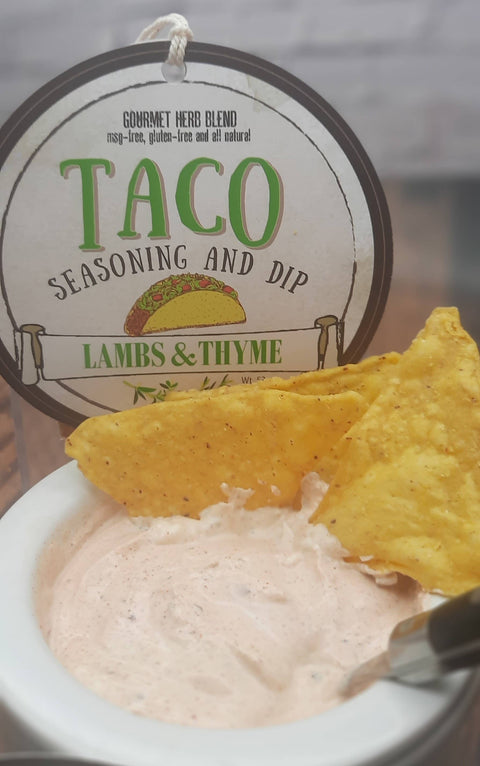 Taco Dip and Seasoning - Lambs & Thyme