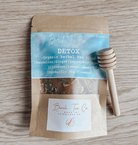 Detox - Peppermint cleanse Loose Tea Leaf Blend - Birch Tea Co.