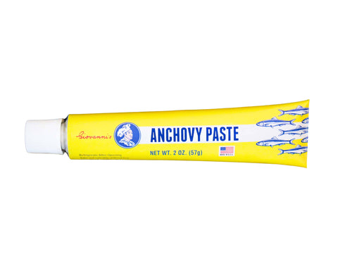Anchovy Paste, 2 oz Tube, made in USA - Giovanni's