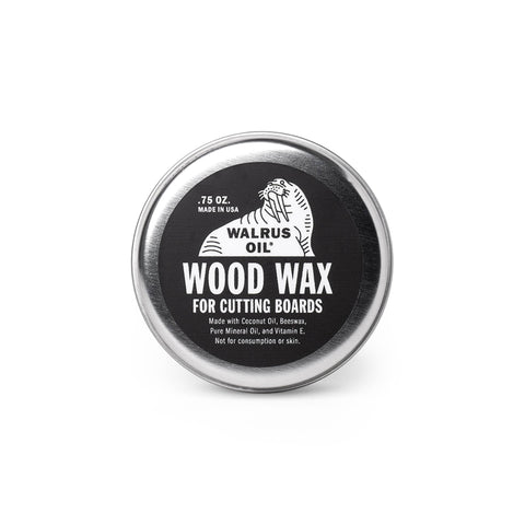 Wood Wax for Cutting Boards, 0.75oz - Walrus Oil
