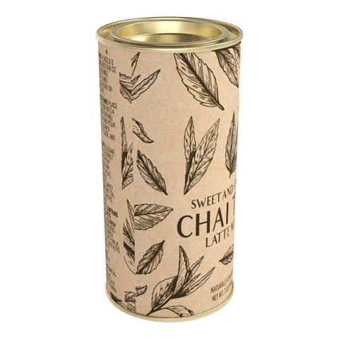 Sweet & Spiced Chai Tea Latte Mix, 7oz Round Tin - McSteven's