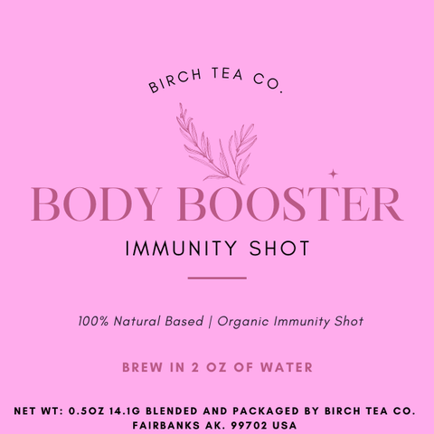 Immunity Shot - Herbal Organic Infused Immunity Shot - Birch Tea Co.