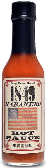 1849 Brand All Natural Habanero Hot Sauce - 5 oz - Golden West Specialty Foods