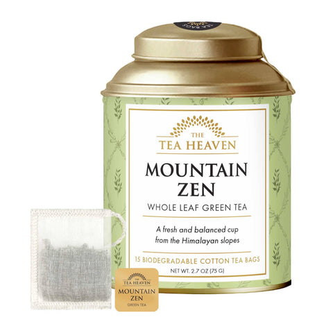Mountain Zen Tea Canister, 15 bags - The Tea Heaven